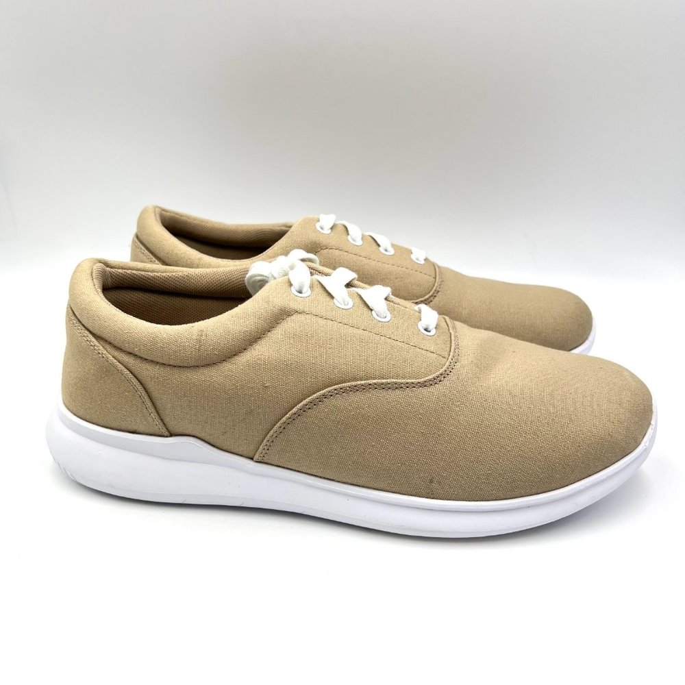 11XW 11 2E EXTRA WIDE Propet Womens Flicker Tan Beige Comfort Sneakers Shoes‎